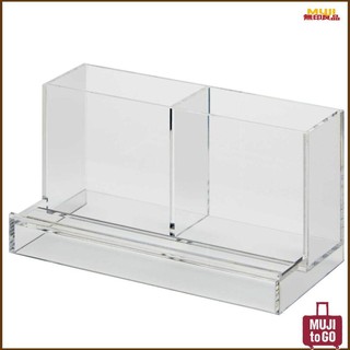 ( muji japan ) KỆ MICA ĐỰNG ĐIỆN THOẠI - L 16,8x8,4x9cm