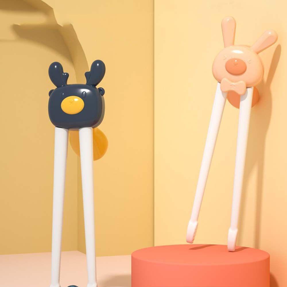 Mmluck Đũa Tập Ăn silicone Hình Thiên Thần Có Thể Tái Sử Dụng Cho Bé