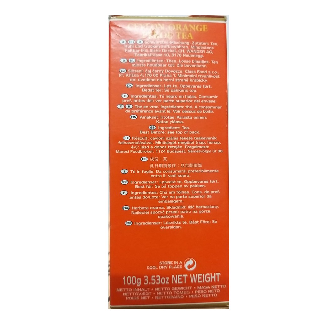 TRÀ TWINING ORANGE PEKOE TEA 125g