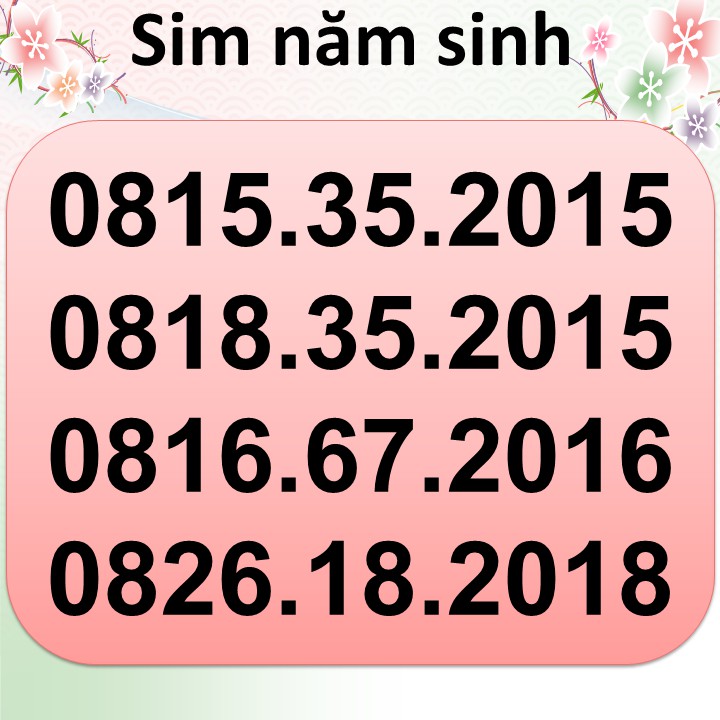 Sim số đẹp