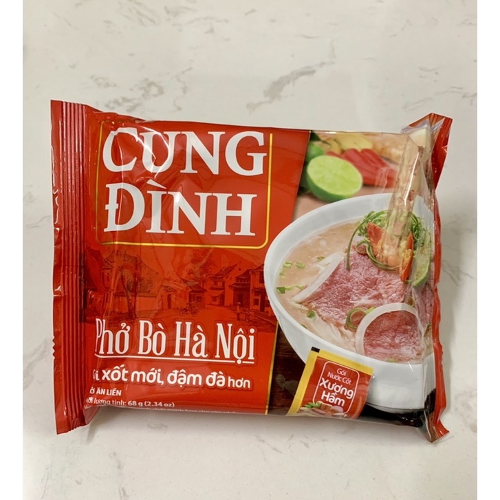 Phở Bò Hà Nội Cung Đình gói 68g