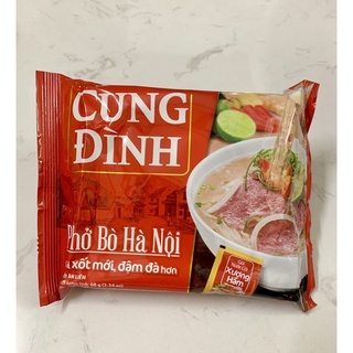 [Tân Phú] COMBO 5 gói Phở Bò Hà Nội Cung Đình gói 68g