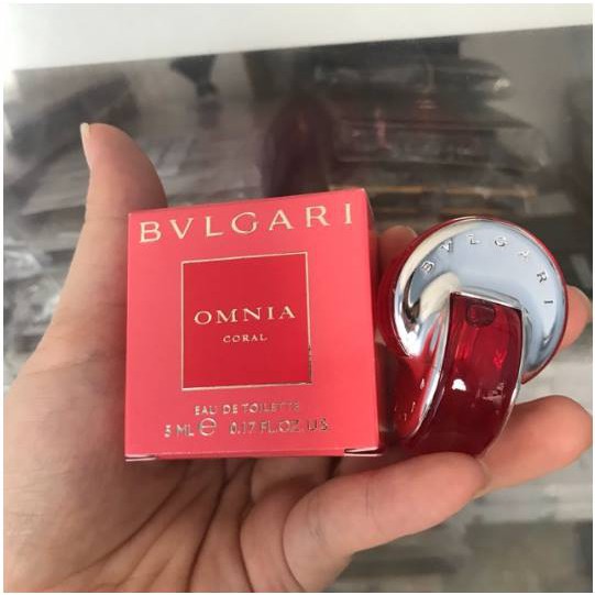 Nước hoa mini nữ Bvlgari Omnia Coral 5ml