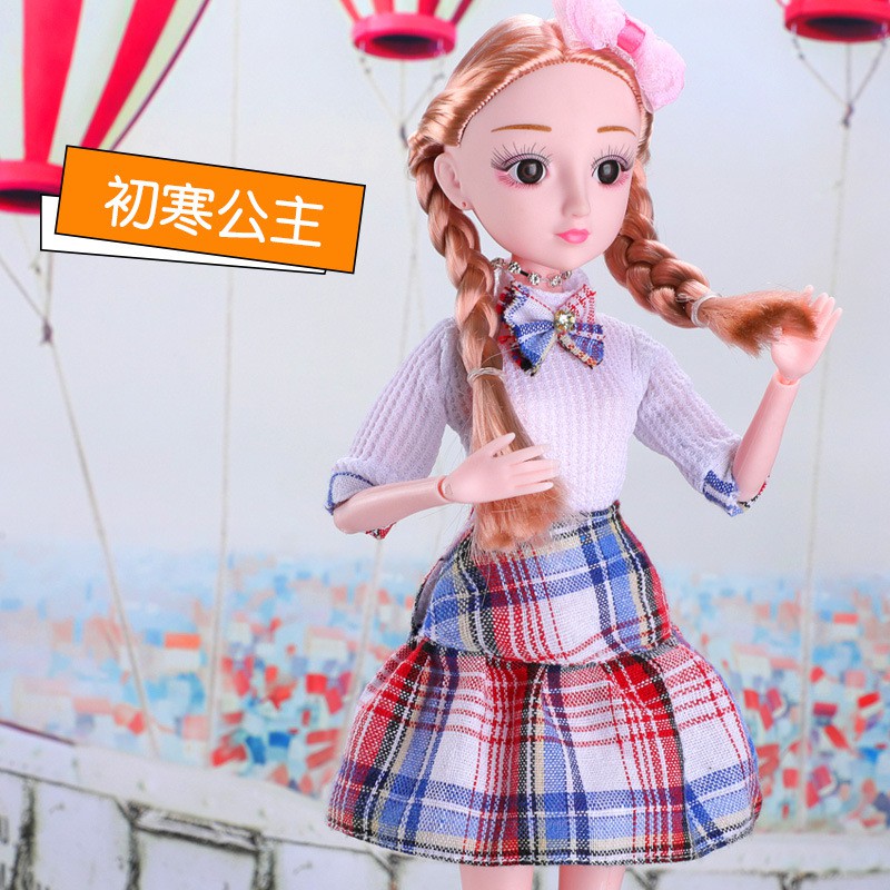 Bộ Đồ Chơi Búp Bê Barbie Xinh Xắn Đáng Yêu Cho Bé Gái