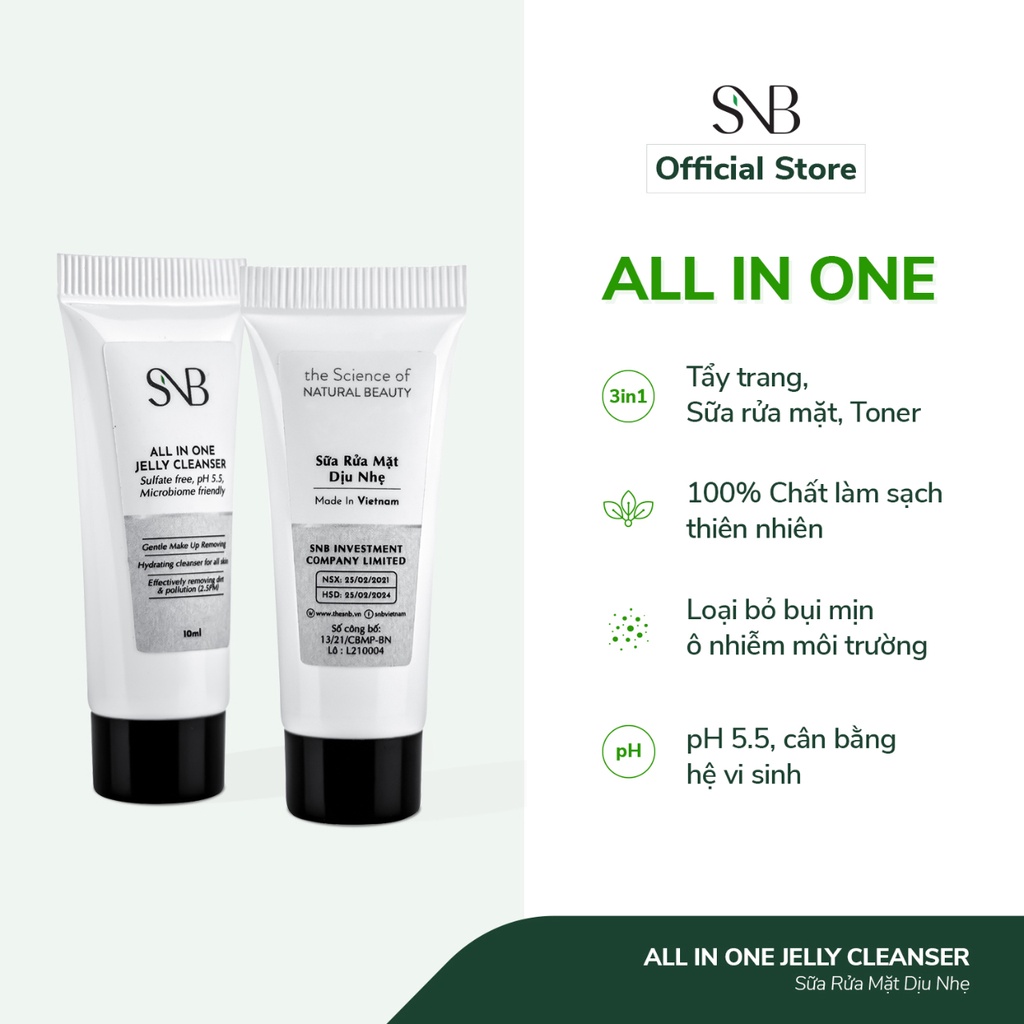 Bộ Lotion Mask Rót Dưỡng Chất Vào Da SNB29