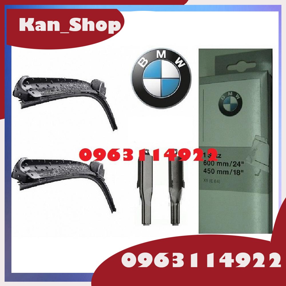 Gạt Mưa Silicone Cho Xe BMW: 3 SERIES, 5 SERIES, 7 SERIES, X1, X3, X4, X5, X6