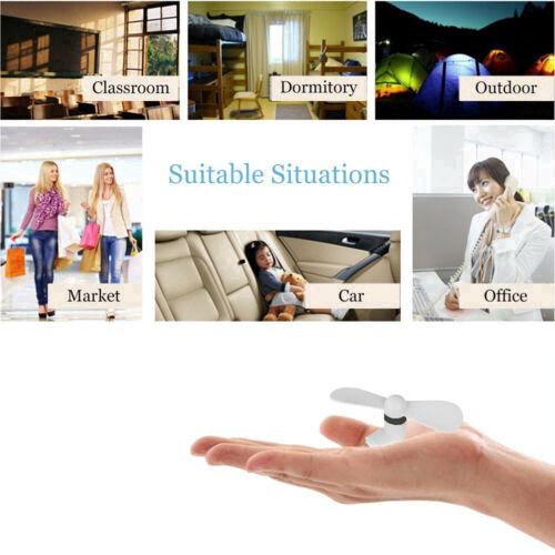 Quạt mini cổng Type-C dễ thương gắn điện thoại
