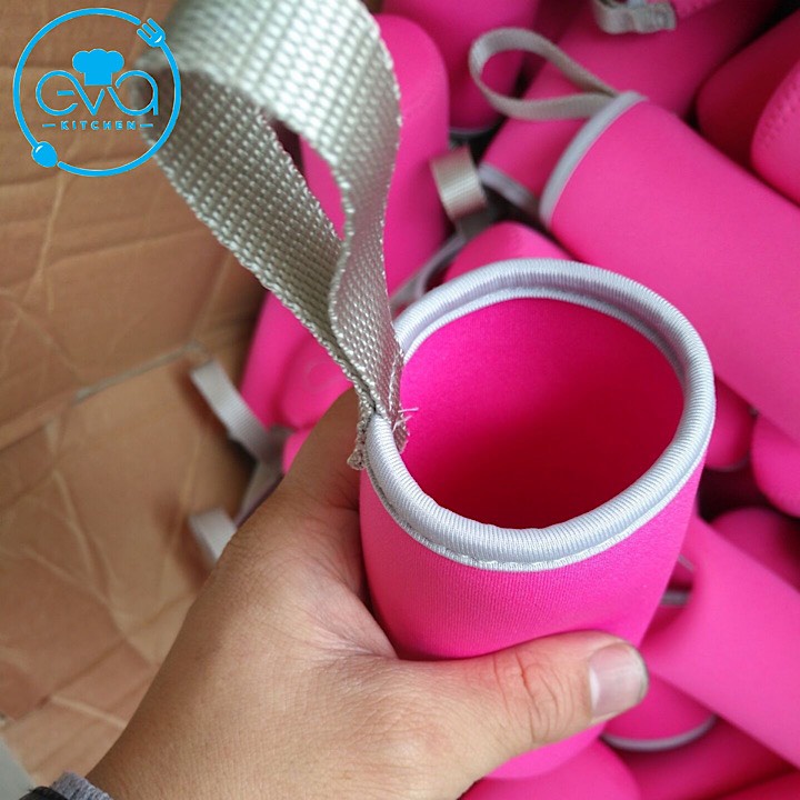 Túi Đựng Bình Giữ Nhiệt Bình Nước Vải Neoprene Chống Sốc Và Cách Nhiệt 300 - 500 Ml Nhiều Màu M3540