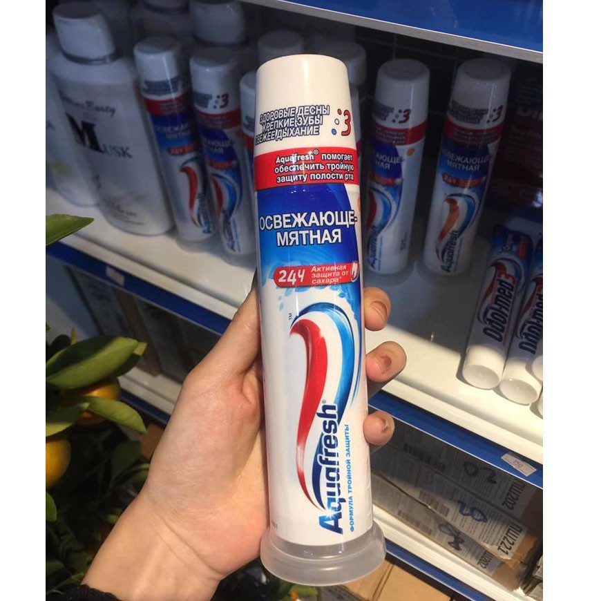 [DILIENXO] - KEM ĐÁNH RĂNG AQUAFRESH DẠNG ỐNG NGA