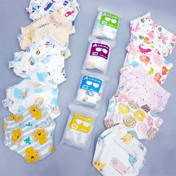 Quần Bỏ Bỉm Cao Cấp 6 Lớp Goodmama Hàng Việt Nam Có Size Từ 5-17kg