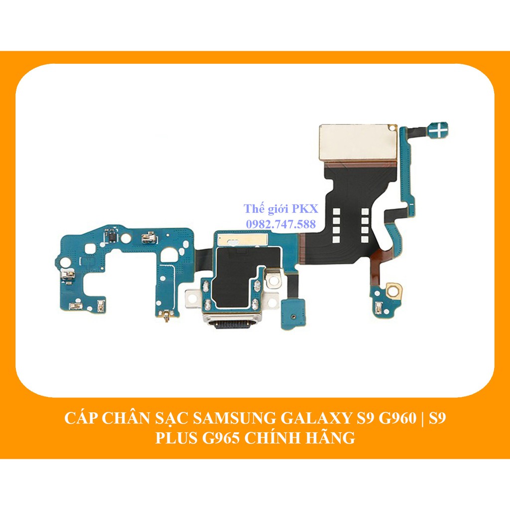 Cụm cáp chân sạc Galaxy S9 | Galaxy S9 Plus chính hãng G960F G960N G960U G960D G965F G965N G965U G965D...