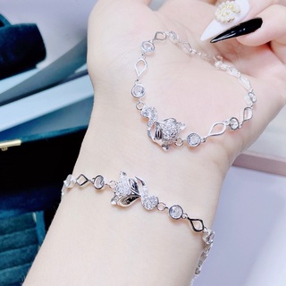 Lắc tay nữ Hồ Ly bạc ta cao cấp