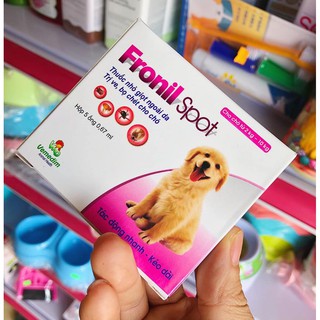 Nhỏ gáy trị ve rận Fronil Spot cho Chó