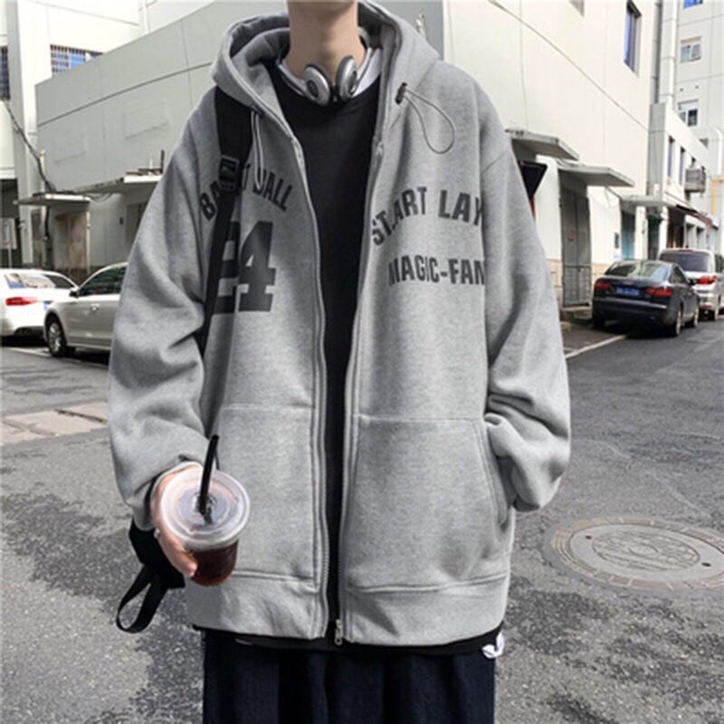 Áo khoác nỉ 24 unisex sweater dáng rộng hàng hot