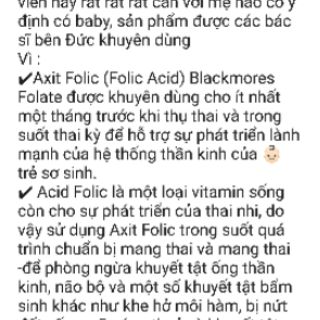 Bill kèm Avitale Folsaure hàng Đức