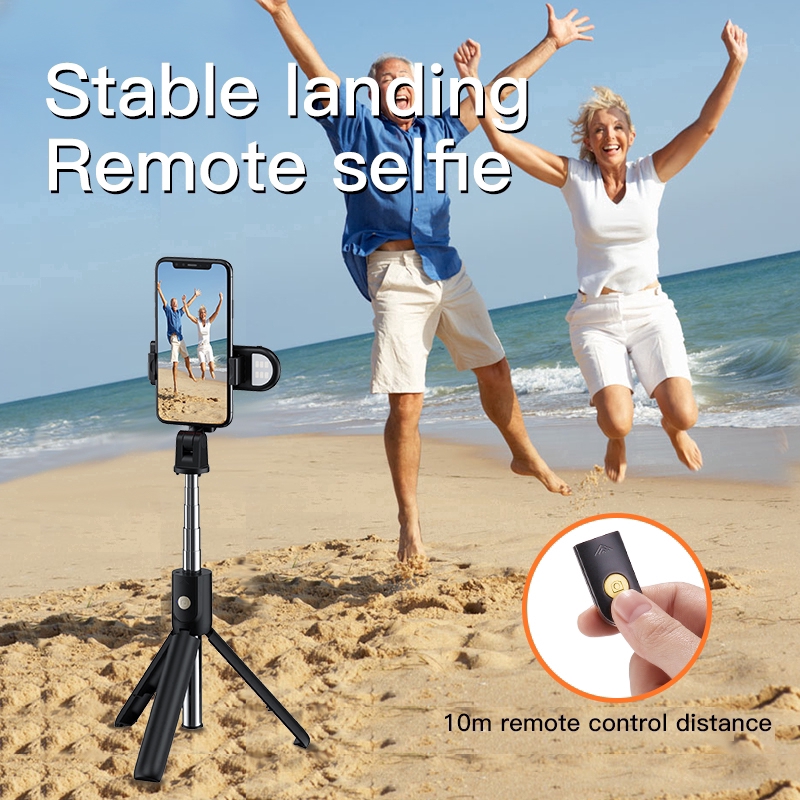 Gậy chụp ảnh Selfie Bluetooth mở rộng 360 ° có đèn trợ sáng cho điện thoại Huawei và Apple chất lượng cao | BigBuy360 - bigbuy360.vn