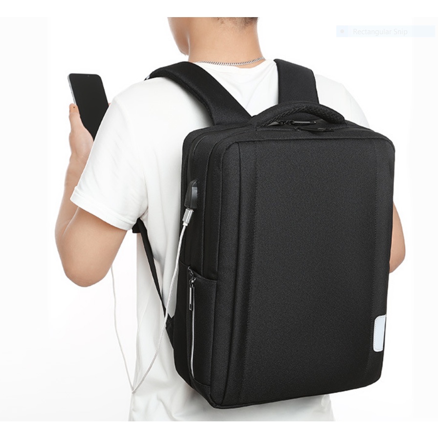 Balo nam chống trộm chống nước cao cấp phong cách mới 15,6" và 17.3inh