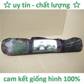 Lều trại du lịch vải quân đội 3-4 người 2 lớp chống nước tốt