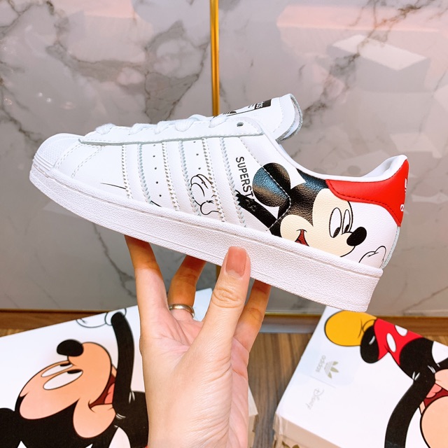 Giày thể thao nữ bản Mickey hàng cc (chat trước check size ạ)