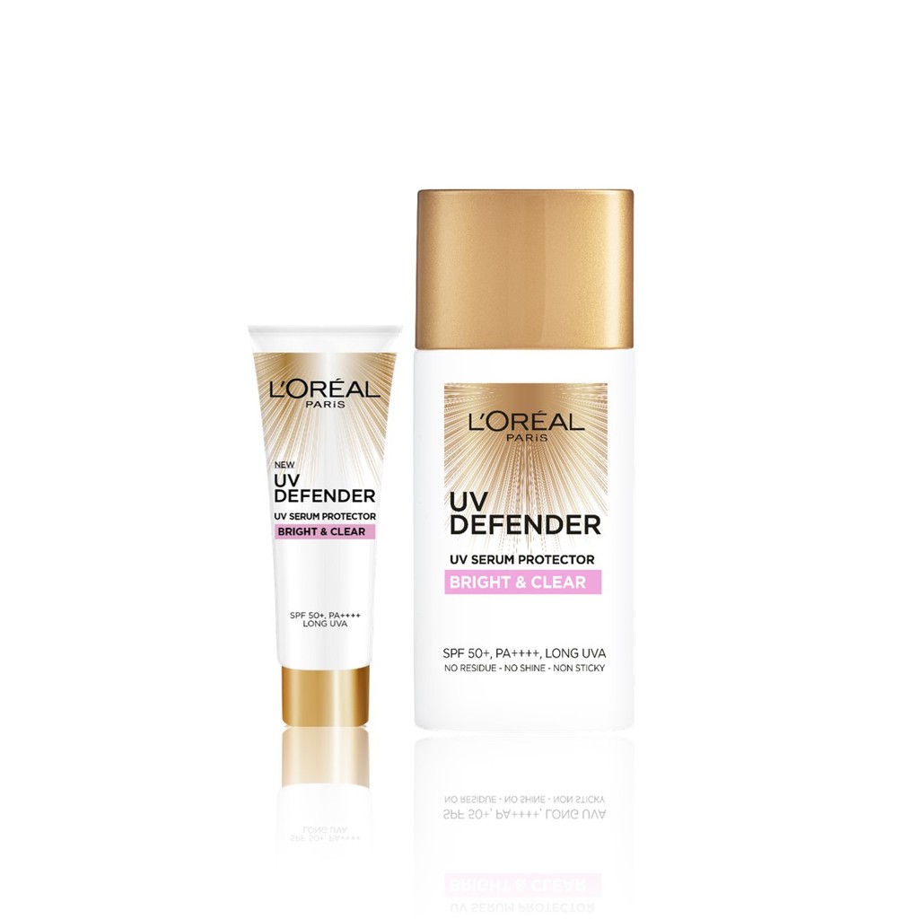 Bộ 2 kem chống nắng mịn nhẹ bảo vệ da L'Oreal Paris UV Defender 50ml/tuýp + 15ml/tuýp | BigBuy360 - bigbuy360.vn