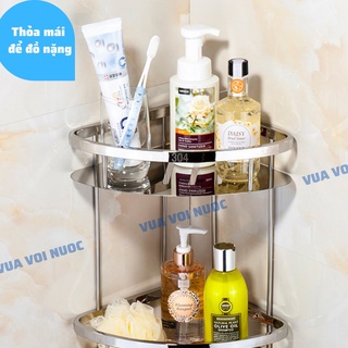 Kệ góc tường treo để đồ nhà tắm chất liệu Inox không rỉ, kệ để dầu gội ,xà bông sữa tắm VVN119