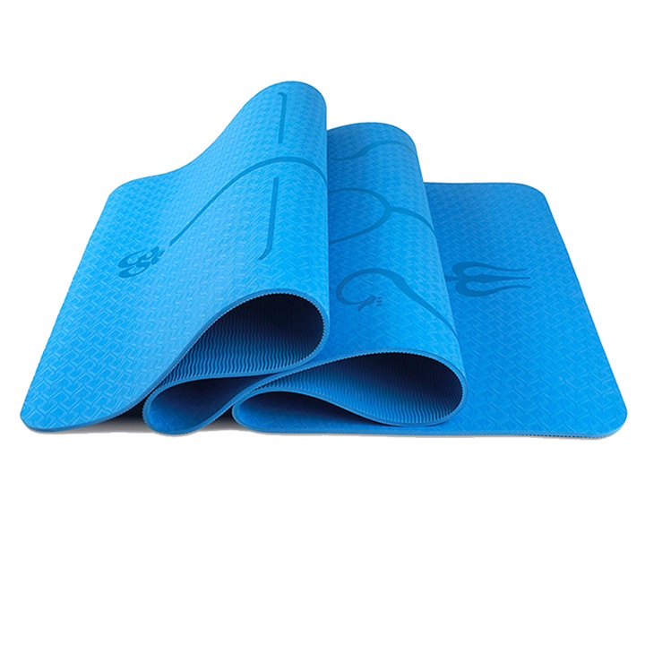 Thảm Tập Yoga 8mm 1 Lớp Định Tuyến Loại Cao Cấp Đặc Biệt YO42