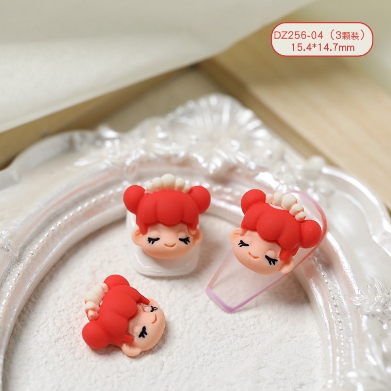 Charm hoạt hình dream baby girl đính nail
