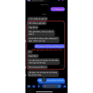 Dầu xả thảo mộc Hoa Sơn Trà