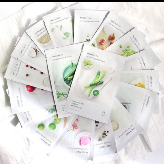 10 miếng mặt nạ innisfree {mix}