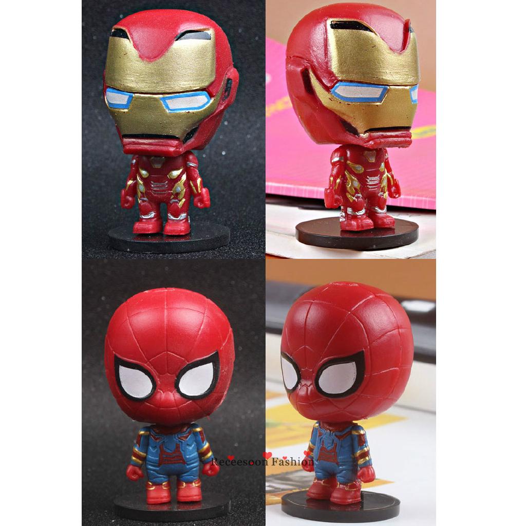 6 mô hình siêu nhân Avengers 4 chân thật