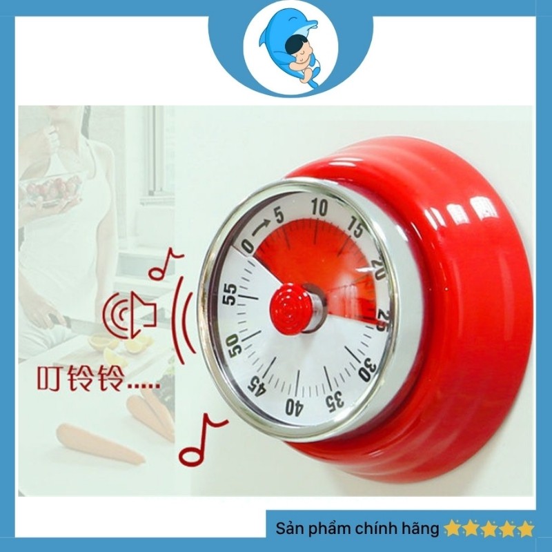 Đồng Hồ Đếm Ngược Giúp Quản Lý Thời Gian Và Thực Hiện Kỷ Luật Mềm Cho Bé Chuông To, Nhỏ Gọn