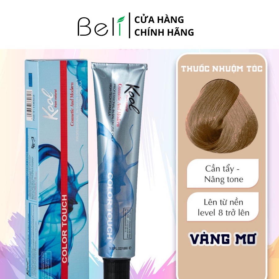 Thuốc Nhuộm Tóc KoolPro VÀNG MƠ Không Tẩy 100g - Beli Official Store
