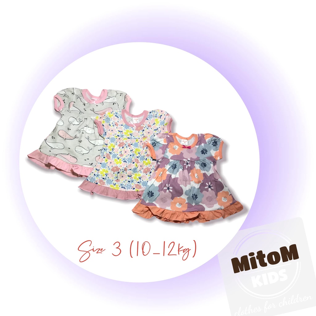 [Nhập MITO31189 giảm 50k] Set 3 áo sz3 ♥️ FREESHIP ♥️ Chất thun borip loại 1 mềm mịn, co giãn tốt, họa tiết tươi sáng