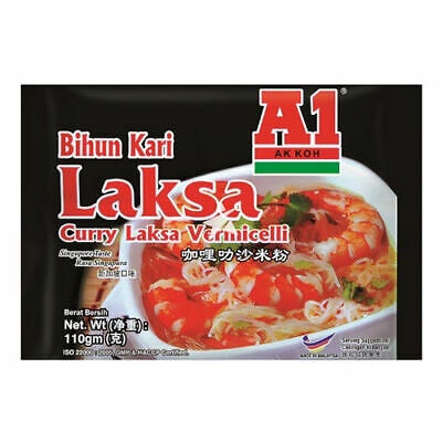 Bún Cà Ri Laksa A1 Curry Laksa Vermicelli - Nhập khẩu Malaysia gói 110g