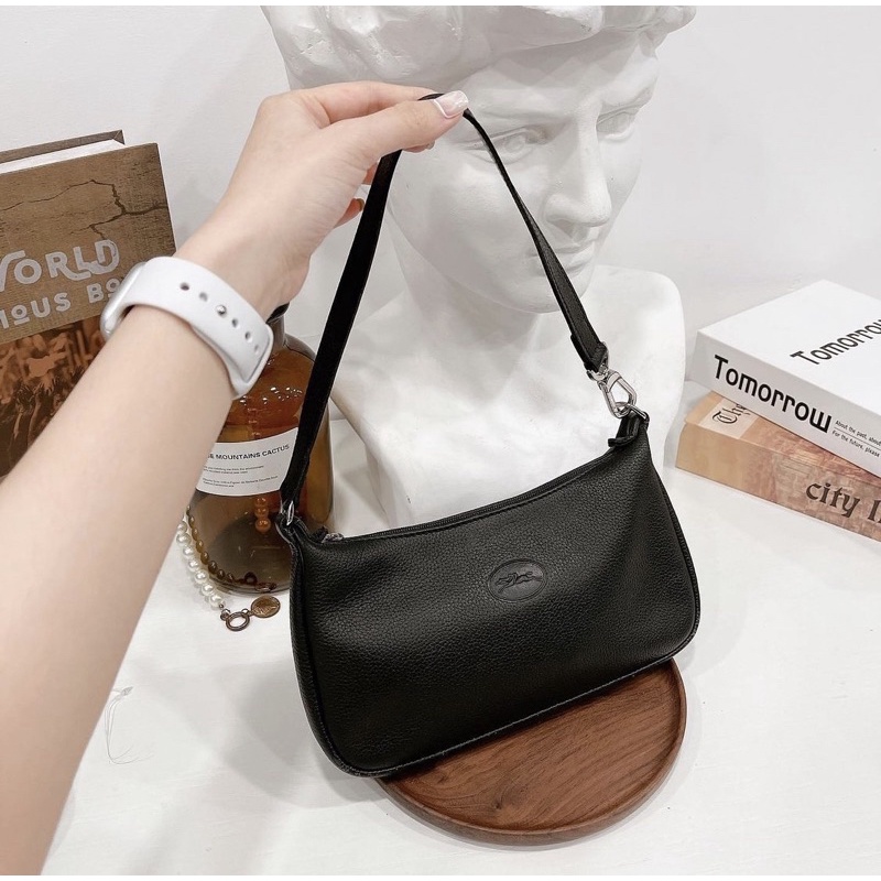 Túi kẹp nách longchamp auth