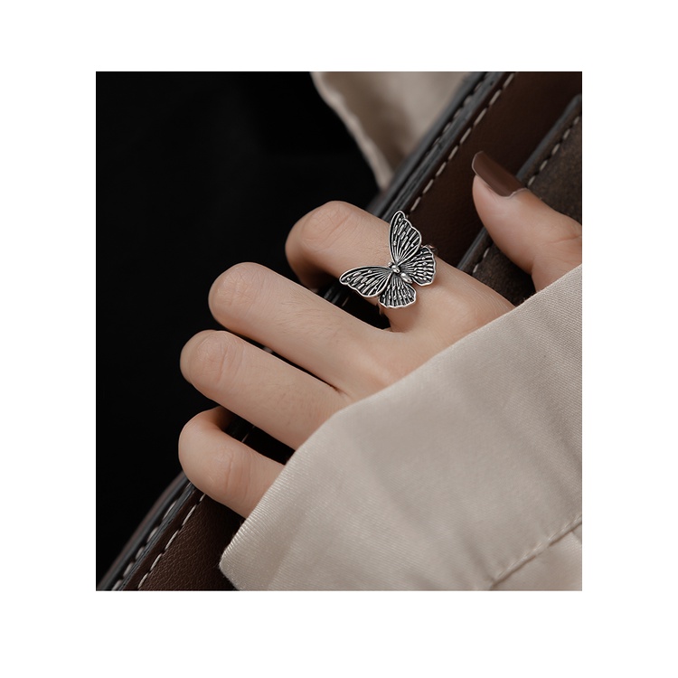 Retro Style Butterfly Forefinger Ring