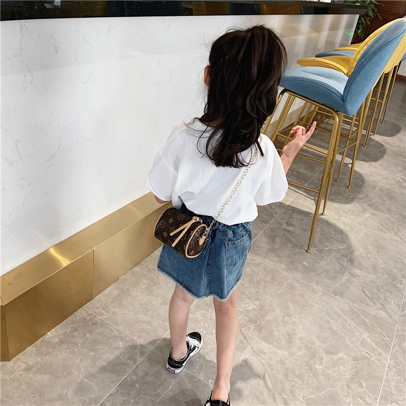 Túi đeo chéo có khóa kéo thời trang cho bé gái