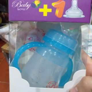 Bình sữa baby love 2 trong 1