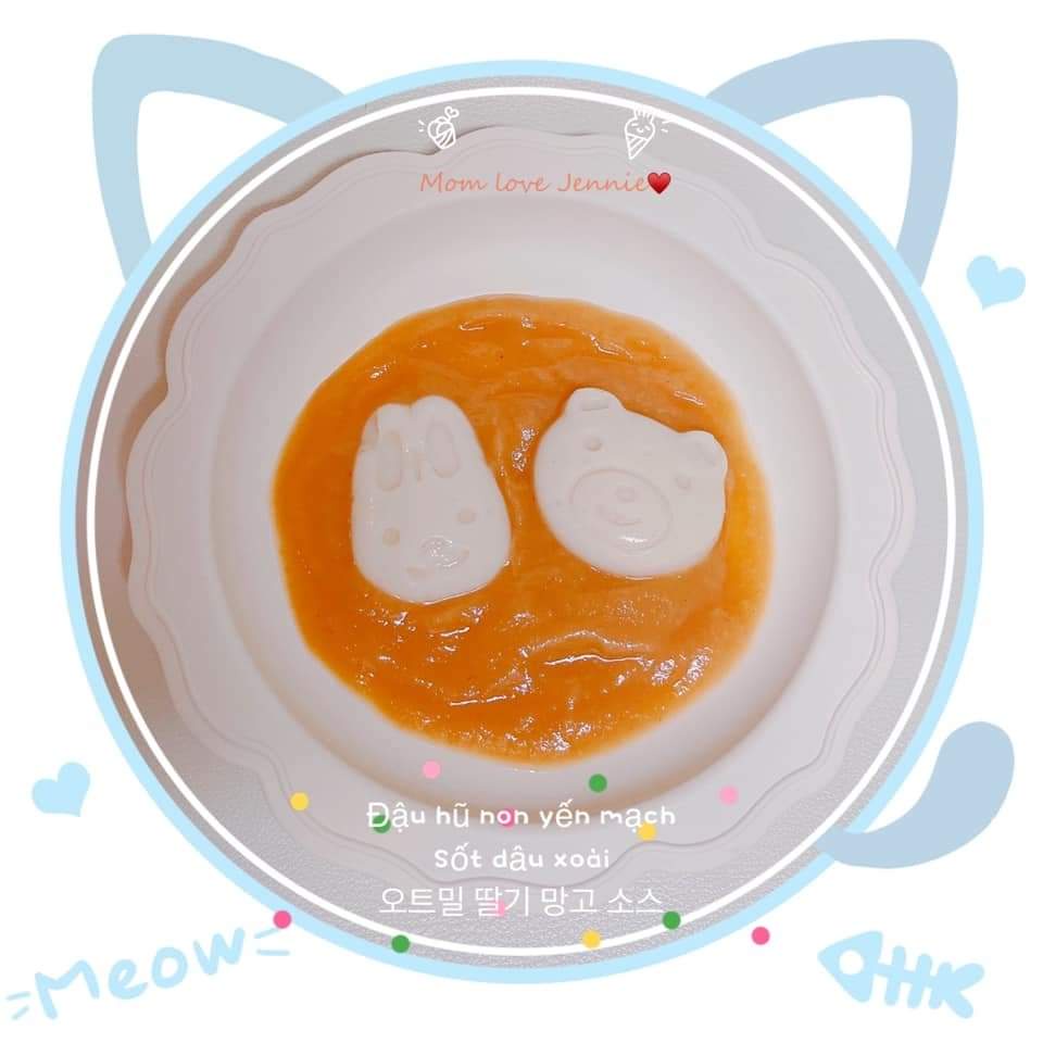 Khuôn làm cơm hình Bento Nhật cho bé ăn dặm