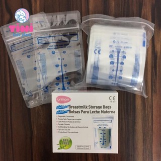 Túi trữ sữa Unimom Hàn Quốc không có BPA - Hộp 30 túi - loại 210ml