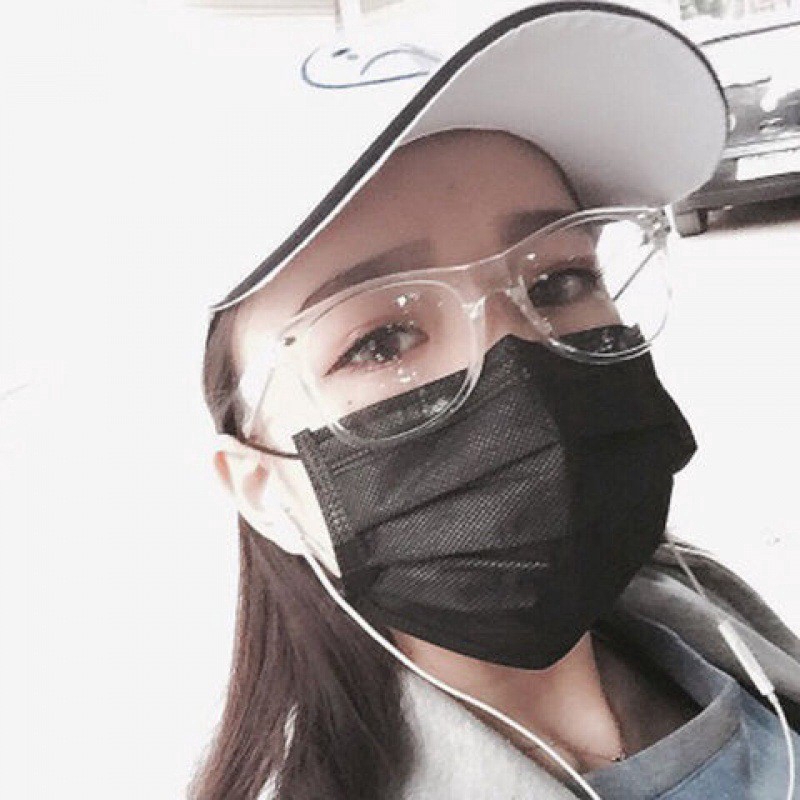 Mắt kính cận gọng màu trong suốt 0~400° hợp thời trang