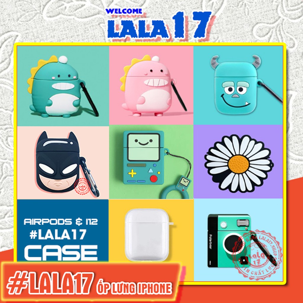 Vỏ đựng ốp CASE AIRPOD bảo vệ tai nghe không dây bluetooth airpods 3/2/1/Pro/chin/chin