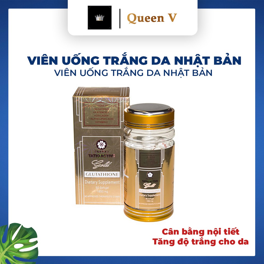 Viên uống trắng da Nhật Bản Tatio Active GOLD