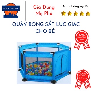 QUÂY BÓNG SẮT LỤC GIÁC CHO BÉ