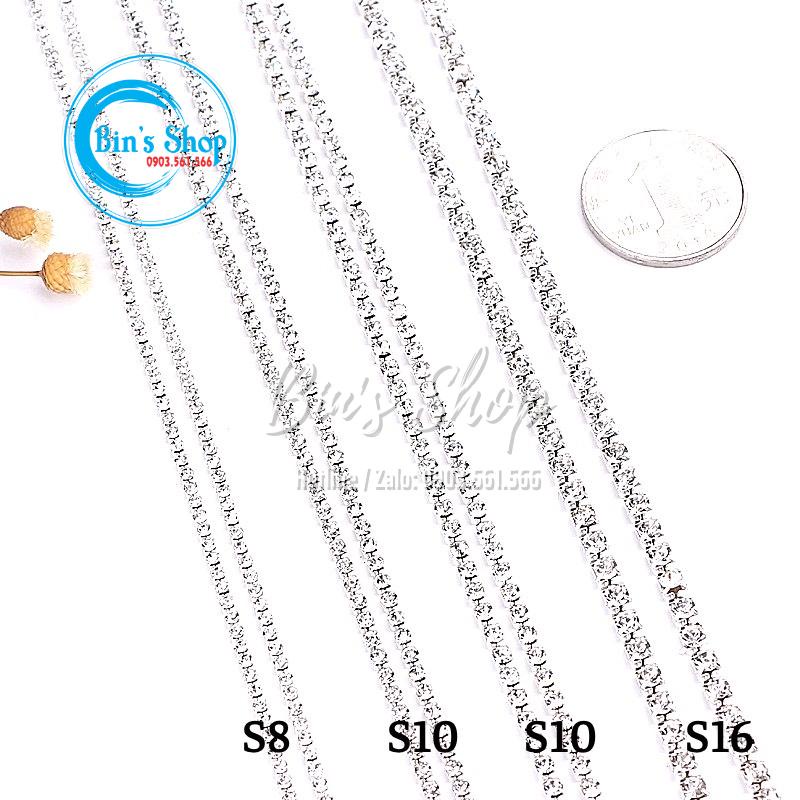 1 Mét Dây Xoàn Đính Kết Trang Phục Thời Trang, Đầm, Dạ Hội, Làm Phụ Kiện Trang Sức Thủ Công