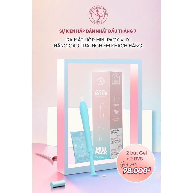 Vĩnh Hồng Xuân bút yêu chăm sóc phụ khoa inner gel Slimming Care