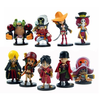 Combo 9 Mô Hình One Piece - Bộ Sưu Tập Team Luffy Bản Đẹp