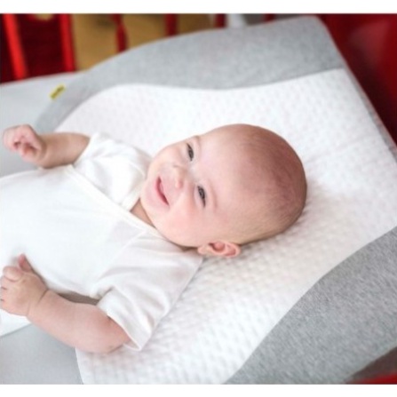 Đệm Ngủ Đúng Tư Thế Chống Trào Ngược Cho Bé 👨‍👩‍👧 FREE SHIP 👨‍👩‍👧 CHỐNG MÉO ĐẦU 👨‍👩‍👧 Giúp Bé Ngủ Ngoan