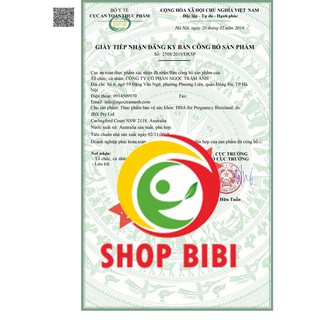 DHA bầu Bio Island 60v mẫu mới