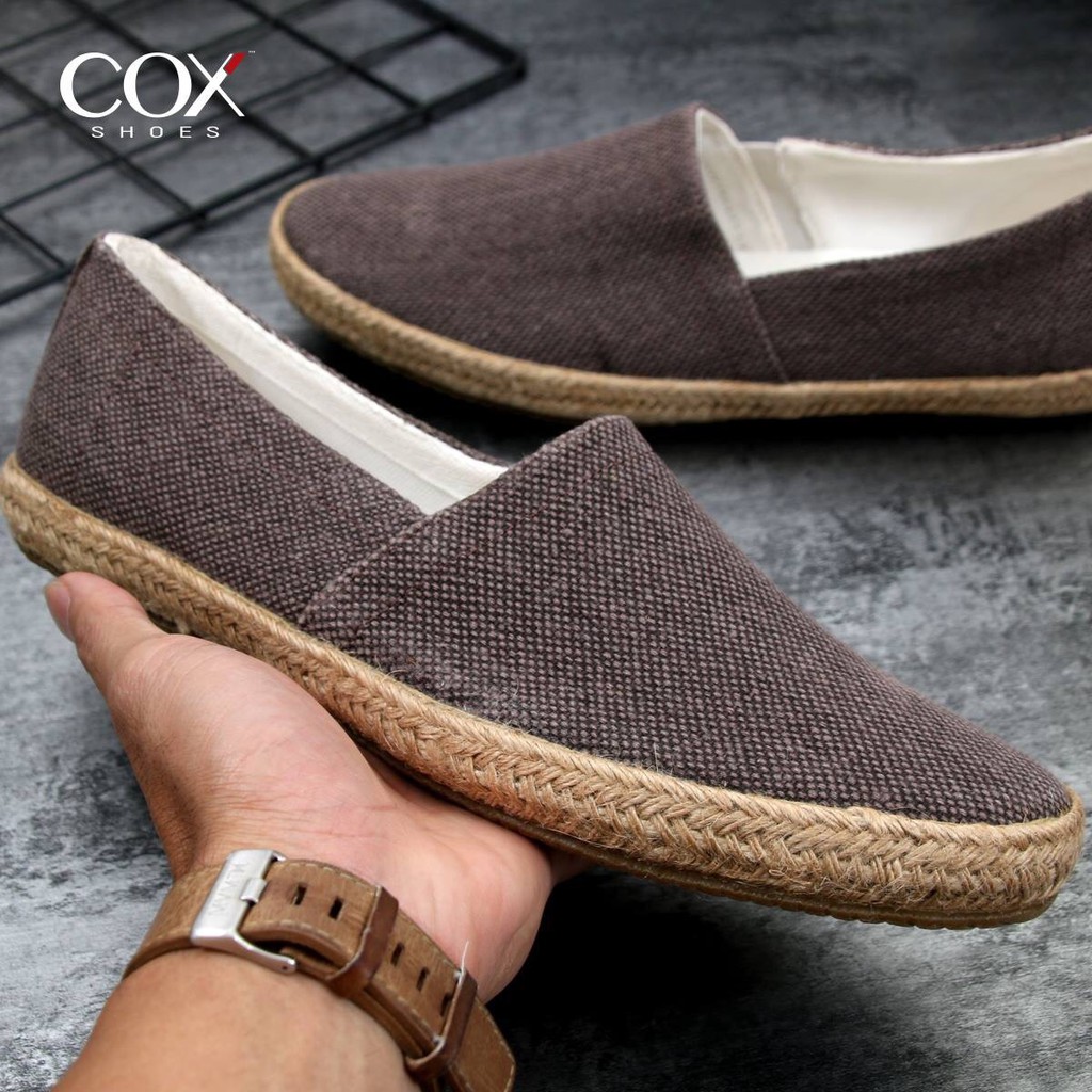 Giày Lười Nam Nữ Cox Shoes Brown 3160 | BigBuy360 - bigbuy360.vn